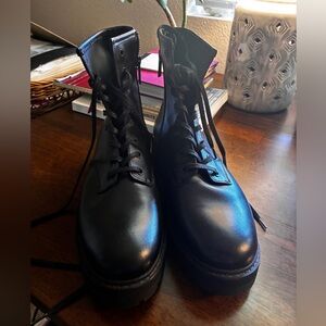 Thursday Boot Company Black Combat Boots - new